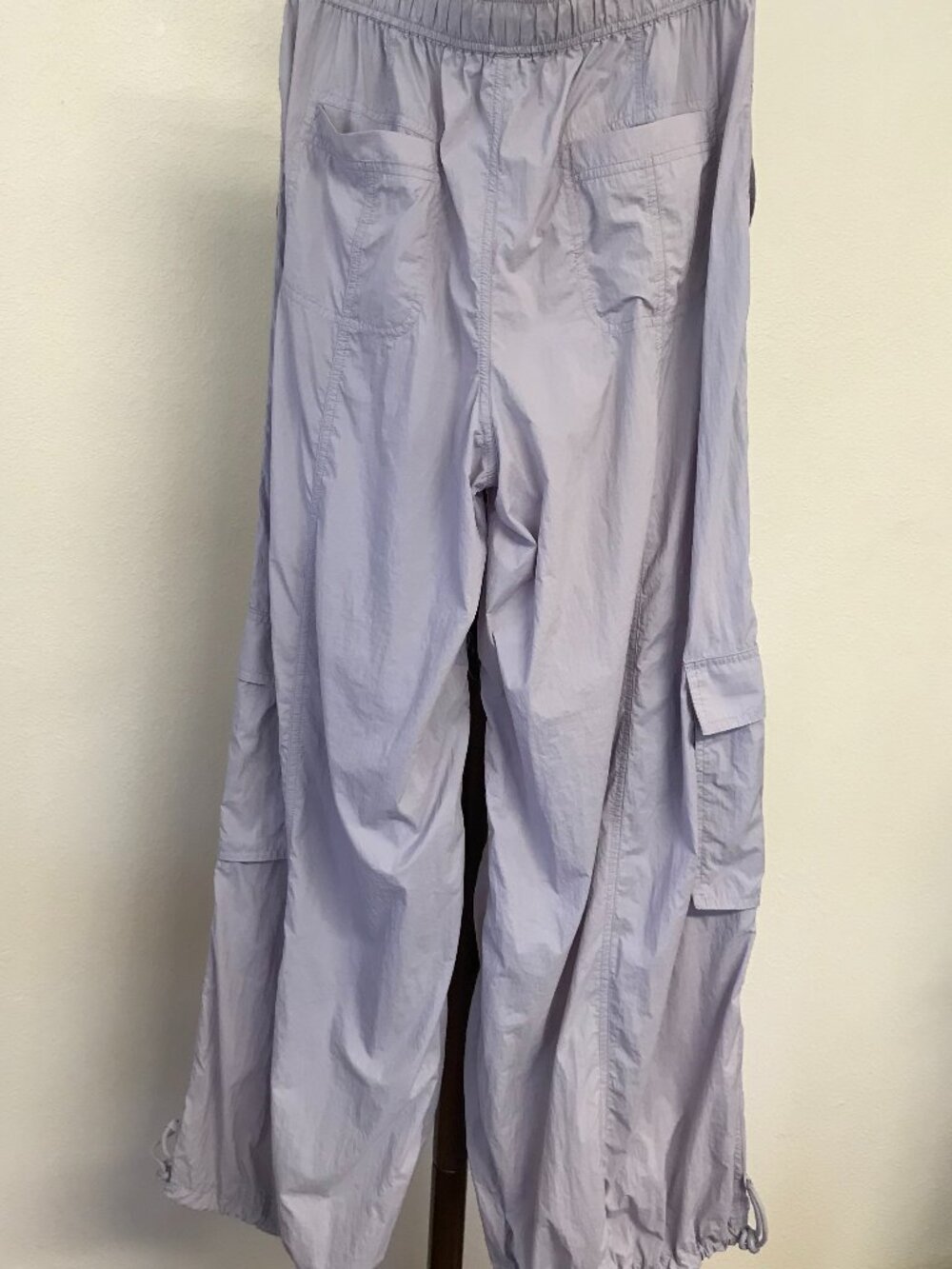 Anthropologie Light Lavender Cargo Joggers - Picture 3 of 9
